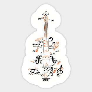 VIOLÍN 3 Sticker